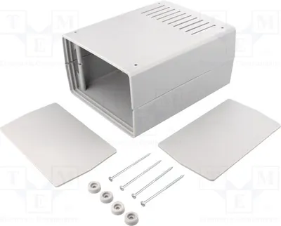 Immagine prodotto di 1x Alloggiamento: con dimensioni X: 147 mm, Z: 90 mm, ventilato, Y: 180 mm, colore grigio, modello Z2AJW. Alloggiamento con