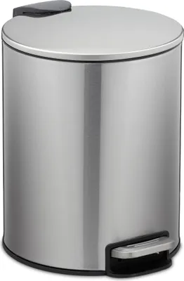 Image de Seau à pédale en acier inoxydable 5 litres