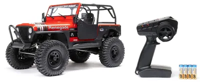 Produktbild von Axial RC Crawler 1:10 SCX10 III Jeep CJ-7 4WD Brushed RTR Rot