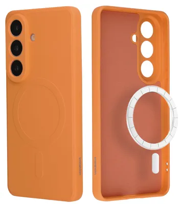 Immagine prodotto di Custodia posteriore colorata imoshion con MagSafe per Samsung Galaxy S26 - Arancione