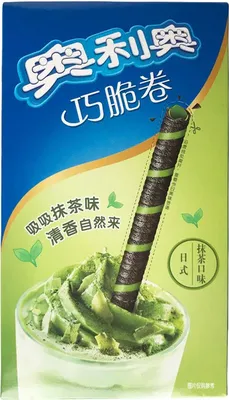 Produktbild von Oreo Cocoa Crisp Roll Matcha 50g