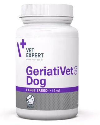 Zdjęcie produktu dla Vet Expert GeriatiVet Dog 45 tabl. Preparat Wspomagający Dla Starszych Psów Dużych Ras