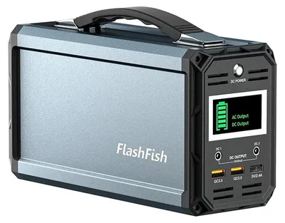 Image de Centralélectrique portable - Batterie externe - Source d'énergie mobile - Alimentation de secours - Batterie pour camping - Puissance de sortie de 300W