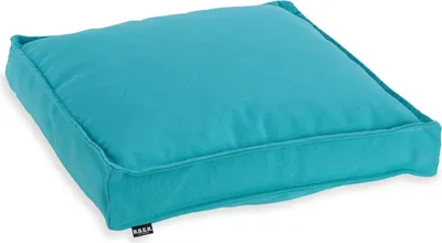Produktbild von H.O.C.K. Classic Uni Outdoor Sitzkissen - 50x50x5cm Stuhlkissen für Draußen - Wetterfestes Polster Türkis