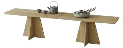 Produktbild von Cairano - TV-Schrank, 180x42x40h cm Eiche Braun, Belastung bis 40 kg