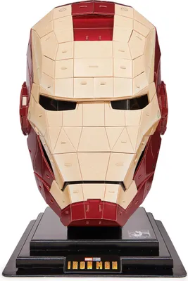 Image de 4D Build Marvel Iron Man Cardboard Construction Kit - 96pcs.