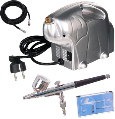 Produktbild von Kompletní airbrush sada pro studia a salony malování na tělo TC Technic AS16K 0,3 mm