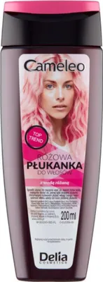 Image de Cameleo Pink Hair Toner with Rose Water No Yellow Shades Tones Semi Permanent Hair Dye 200ml
