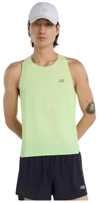 Produktbild von T-Shirt New Balance Camiseta New Balance Race Day Ultra Light Singlet tirantes verde für Damen