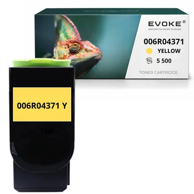 Produktbild von Evoke Toner-Kompatibilkartusche für den Drucker Xerox C310 315Y 8K 006R04371, Gelb, 5.500 Seiten, kompatibel mit C310 und C315, KI-generiertes Bild