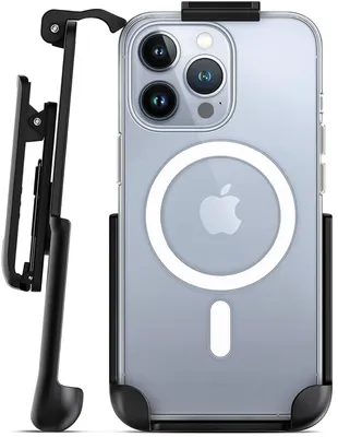 Produktbild von Transparente Hülle für iPhone 15 Pro Max mit Trageclip