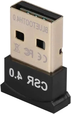 Productafbeelding van USB Bluetooth Adapter - Draadloze Dongle - Bestanden Delen - CSR4.0 Chip - 20m Bereik - Zwart