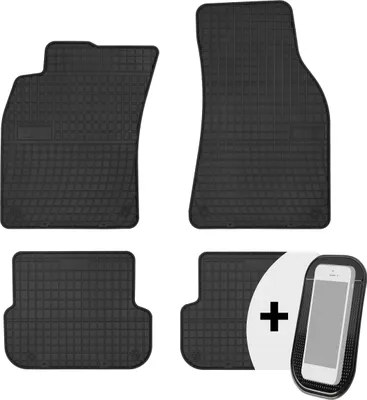 Produktbild von Gummimatten Auto Fußmatten Automatten Passgenau 4-teilig Set - passend für Audi A6 2008-2011