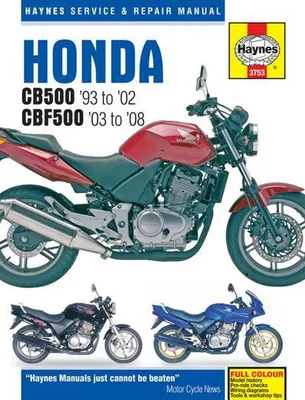 Productafbeelding van Honda CB500 & CBF500 (93 - 08)
