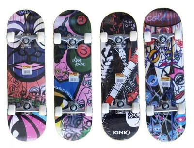 Produktbild von Skateboard Spartan Circle Star 200 - 78x20x11 cm