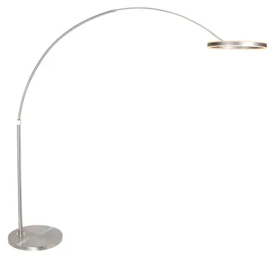 Immagine prodotto di Steinhauer - lampada da terra - Ringlux - acciaio - metallo - lampada ad arco - LED - 4130ST
