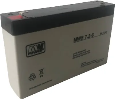 Produktbild von MW Power Gel Akku Wiederaufladbare Batterie für Kinderelektrofahrzeuge Blei Akku 6V 7Ah