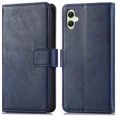 Imagen del producto de Funda Tipo Libro de Lujo para Samsung Galaxy A05s - Azul oscuro