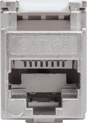 Produktbild von INTELLINET Cat6a-Modularbuchse FTP Keystone Jack werkzeuglos