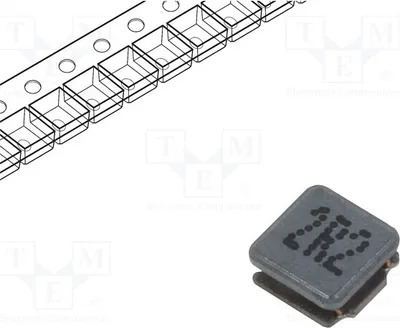 Immagine prodotto di 10 induttori: filo SMD ±20%, 2,2 µH, 0,072 Ω, 1,6 A, 3x3x1,5 mm, modello WLPN303015M2R2PB, componenti SMD