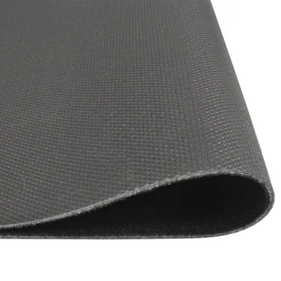 Produktbild von vidaXL Küchenteppich Waschbar Küche Schwarz 60x300 cm Samt