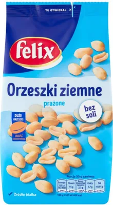 Obrázok produktu pre Orzeszki Ziemne Prażone Solone 380 g