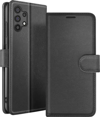 Immagine prodotto di Zanaé, custodia a portafoglio Galaxy A32 4G con chiusura magnetica, nero