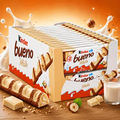Immagine prodotto di kinder 3201 bueno white Schokoriegel 30x 2 Riegel