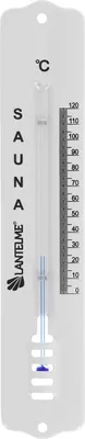 Produktbild von Lantelme Saunathermometer zum Hinhängen aus Metall 20cm