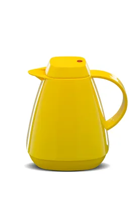 Produktbild von ROTPUNKT Thermokanne 650 1,0 ltr. I Glaseinsatz, BPA-Frei, Isolierkanne I langlebig I 24 Std heiß I hochwertig I Kaffeekanne I teekanne - honey melon