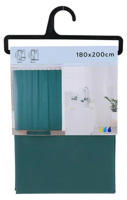 Produktbild von Peva duschvorhang 180x200cm - grün - Tendance