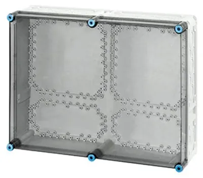 Productafbeelding van Hensel behuizing, 575x425x146mm, type Mi 0600, met transparant deksel