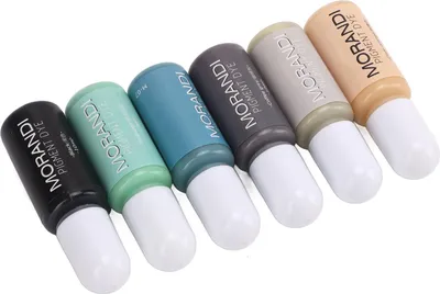 Zdjęcie produktu dla Qcwwy Epoxy Pigment, 10 ml, 6 kolorów Morandi, Retro Summer Colours, Epoxy Pigment, Luminous Pigment, Epoxy Pigment, Dye, Liquid for Art, DIY, Nail Art