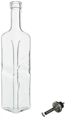 Glas-Ölkanne 0,5 l mit Ausgießer, spülmaschinengeeignet