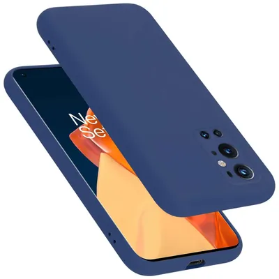 Produktbild von Cadorabo Hülle für OnePlus 9 PRO Hülle Silikon Handyhülle Case aus flüssigem Silikon, Kratzfeste und stoßfeste Schutzhülle für OnePlus 9 PRO