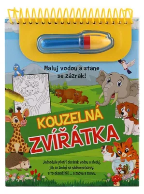 Immagine prodotto di Kouzelné malování vodou/blok s tužkou Kouzelná zvířátka v sáčku 18x24x4cm