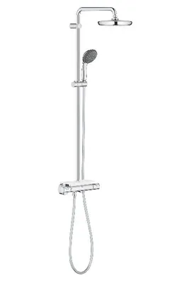 Obrázek produktu pro Sprchový systém s termostatickou baterií GROHE Vitalio Start chrom 26814001