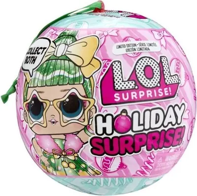 Produktbild von LOL Surprise Holiday Puppe, Zufällige Sammlerpuppe, Feiertags Edition, 4+ Jahre