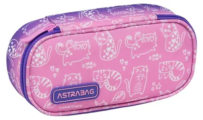 Productafbeelding van Astra | Etui Kitty, 22 x 9 x 5 cm, verstevigd, waterafstotend, praktische organizer