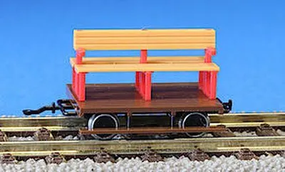 Produktbild von KRES 1:87 Personenanhänger 1 für GKR Schienentrabbi