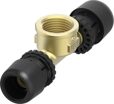 Produktbild von TECElogo-Ax T-Stück Dim. 32 x Rp 1 x 32, Siliziumbronze