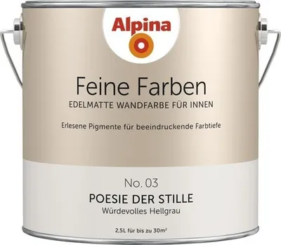 Produktbild von Alpina Feine Farben konservierungsmittelfrei Poesie der Stille 2,5 L