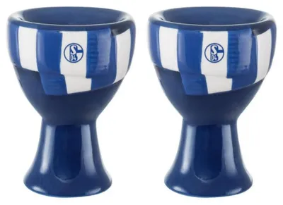 Produktbild von FC Schalke 04 S04 Eierbecher-Set Schal