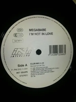 Obrázok produktu pre 12'': Megababe-I'm Not In Love