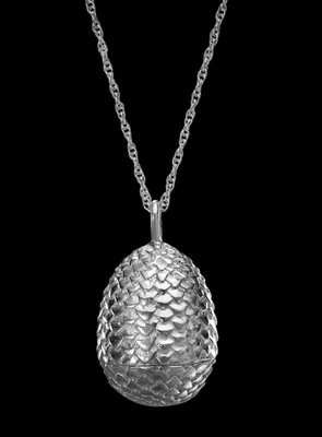 Produktbild von Noble Collection Game of Thrones Halskette & Anhänger Drachenei (Sterling Silber) NOB0038