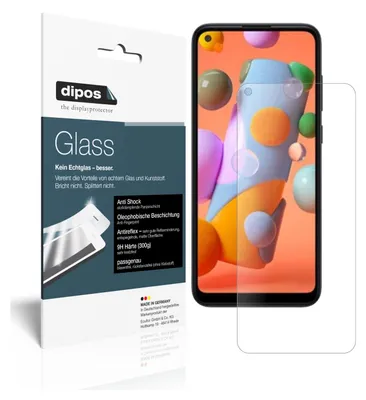 Zdjęcie produktu dla 2x folia ochronna do Samsung Galaxy A12 matowa - folia antywstrząsowa 9H dipos Glass szkło plastikowe