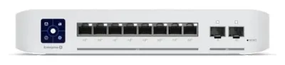 Zdjęcie produktu dla Ubiquiti UniFi Enterprise 8 PoE, Zarządzany, L3, 2.5G Ethernet (100/1000/2500), Obsługa PoE, Możliwości montowania w stelażu, Montaż naścienny / rzutowanie na sufit
