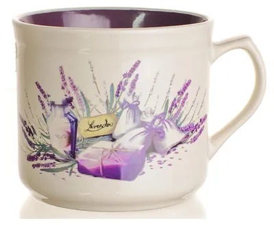 Produktbild von Keramikbecher 630ml BIG LAVENDER