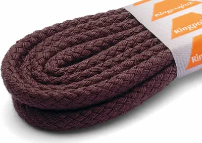 Produktbild von RINGELSPITZ - Kordel Schnürsenkel – Robust und Stilvoll für Jeden Tag - 75 cm, marron