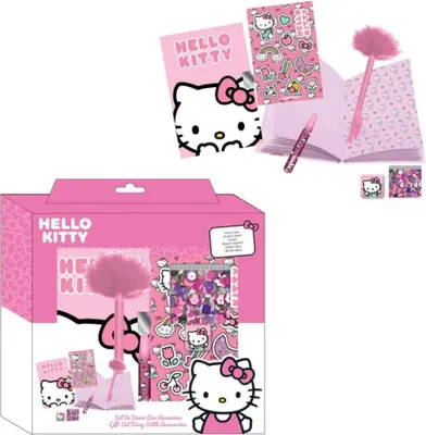 Obrázek produktu pro Cerda Group Hello Kitty Diary Setting 23,5x25x5,5 cm Pink Pink Jedna velikost